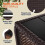 45cm Polyrattan Garden Side Table WPC Top Brown 5