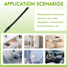 For  NV MV Series Vacuum Crevice Tool Kit Cleaner Flat Brush  with V-Shaped U-Shaped Brush for Dryer Vent