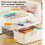 Portable Multi-Layer Medicine Organizer Box Large Capacity Kit Storage with Classification Compartments A 5