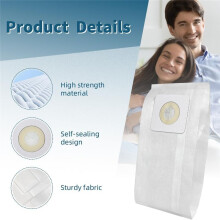 15PCS Vacuum Cleaner Bags Replacement for Style 7 1739 3522 3525 3545 3550 3554 6592 Series Replace Part 32120