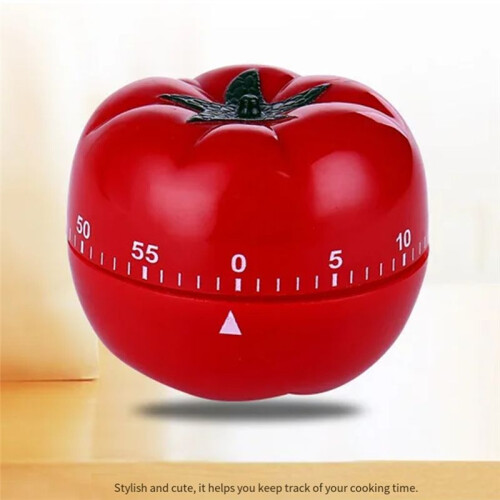 Tomato Countdown Kitchen Still Reminder Mechanical Countdown Alarm Clock Cooking Tools Game Countdown 1