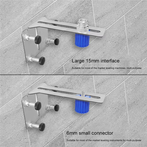 Level Wall Bracket Adjustable Portable Wall Mounted Holder Thickened Stainless Steel Level Wall Mount Bracket 1