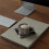 Coffee Cup Set with Spoon Placemat Kitchen Beverage Water Cup Tableware Accessories 6