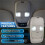 LED Overhead Console Assembly 55350655 SN96TL2AA for  Ram 1500 2500 3500 1998-2001 Ceiling Dome Reading Light 5