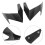 Waterproof Fairing Trim Frame Cover for  Rs4 125 2006-2011 5