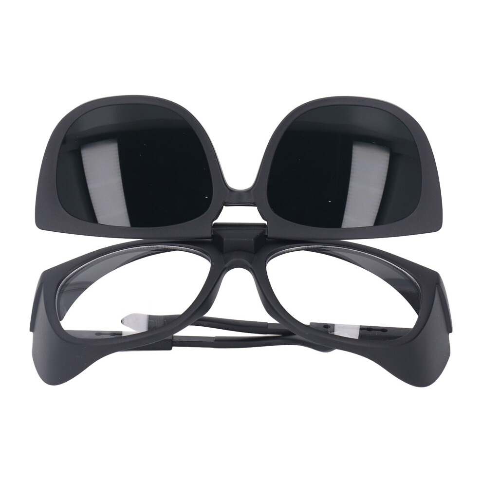 Dark Green Ir8.0 Tig Welding Glasses, Protective Goggles, Flip Cover 4981389586520