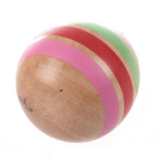 6Pcs Wooden Colorful Top Kids Toy 3 Sizes for Children Above 3 Years Old