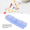 Plastic Waterproof Medicine Container 10 Slots Lockable Weekly Pill Case Blue 4
