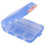 Plastic Waterproof Medicine Container 10 Slots Lockable Weekly Pill Case Blue 7