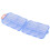 Plastic Waterproof Medicine Container 10 Slots Lockable Weekly Pill Case Blue 14
