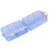 Plastic Waterproof Medicine Container 10 Slots Lockable Weekly Pill Case Blue 15