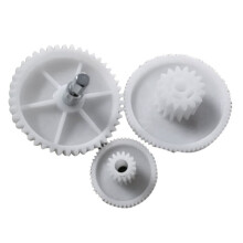 6PCS Household Meat Grinder Plastic Gears Replacement S/M/L Gear for Household Meat Grinder Repair Parts