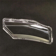 Car Front Headlight Glass Light Transparent Lampshade Lamp Shell Auto Lens Cover Styling for Rapid 2013-2016