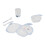 Kids Melamine Elephant Shape Plate Set with Fork Spoon Cup Bowl – Machine Washable 8