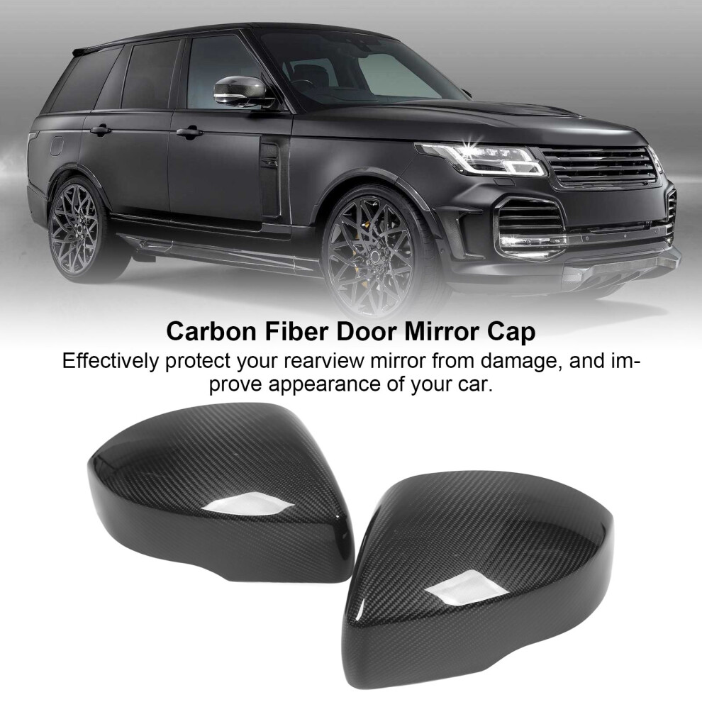 2X Real Carbon Mirror Housings For L405 Vogue 7055741996610