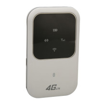 4G Mobile WiFi Hotspot 2400mAh White Mini Portable