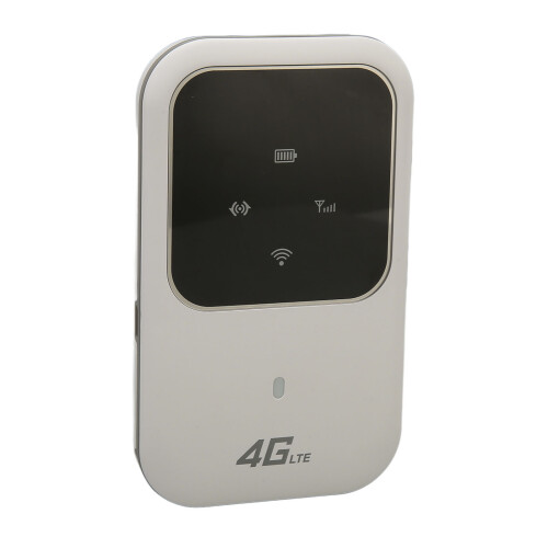 4G Mobile WiFi Hotspot 2400mAh White Mini