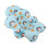 Baby Bath Seat Floating Foldable Soft Support Mat, Blue Rainbow, 57cm 3