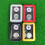 Golfball-Markierer Hutclip - Flaggenmuster, Silber 10