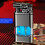 Windproof Jet Flame Lighter with Watch Dual Flame Dragon Torch Gold Refillable Adjustable 5