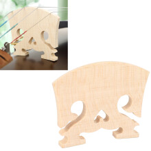 10PCS 4/4 Violin Bridge 5.2x4.13cm MapleWood Color