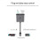 XREAL Hub USB-C PD Snellaadadapter Draagbare Videoadapter voor XREAL AIR/AIR2 Brilschakelaarconverter 5