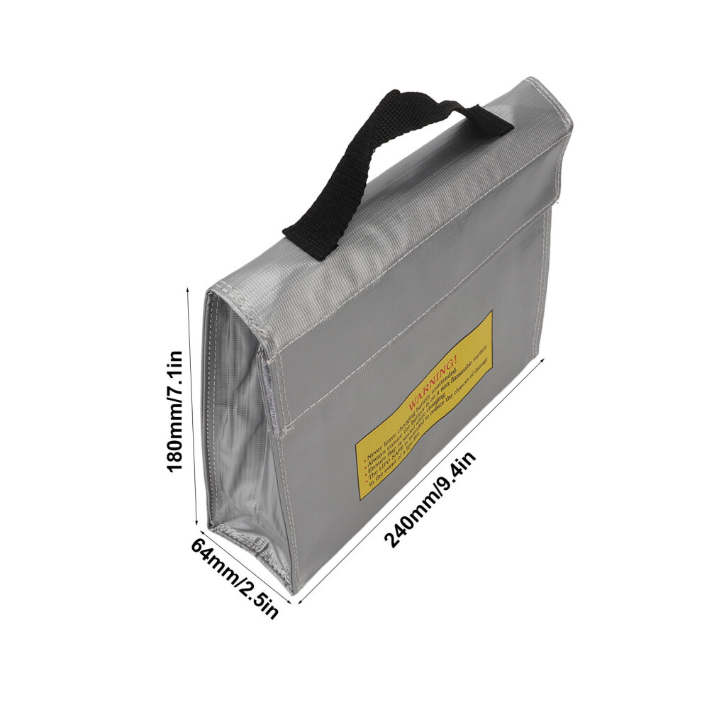 2pc LiPo Battery Safe Bag Fireproof