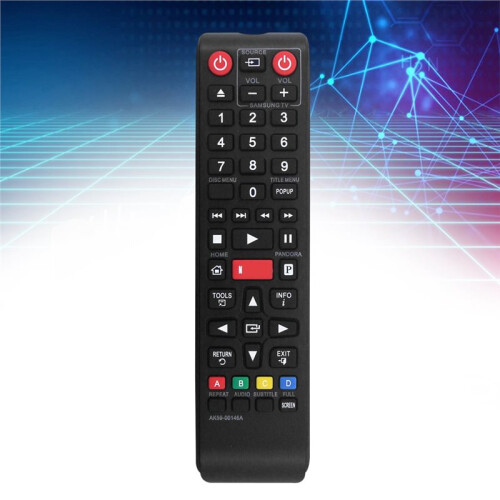 Replace AK59-00146A Remote for  Blu-Ray Player BD-E5300ZA BD-EM59CZA BD-E5300 BD-E5400 BD-EM53 BD-EM53C BD-EM57C 2