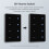 Zigbee DIY Name  US Black Touch Panel  Display Screen Light ,for Tuya  App Control, Voice Control 5