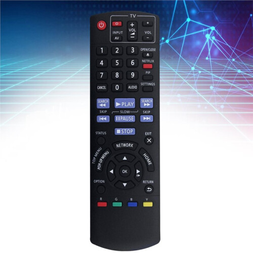 N2QAYB000734 Replace Remote for  Blu-Ray Disc Player DMP-BD77 DMP-BD87 DMP-BD871 DMP-BD875 DMP-DB87P-K 2