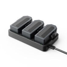 Aquila20 3-Way Charging Hub, BT3.0 45W PD 3.0 Fast Charger for AQ20 FPV Drone Batteries,FPV Drone Parts Accessory