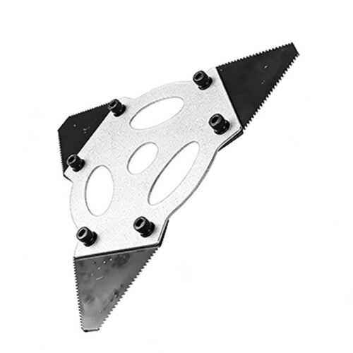 Triangular Serrated Blade Lawnmower Brush Cutter Universal Accessory Suitable for Garden Trimming. 2