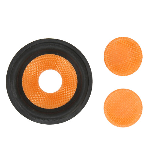 Paper Cone Subwoofer 0.8" Inner Diameter Rubber Surround for 3" Speaker 1