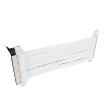 PCIE 3.0 X16 Extender Kabel 40cm Weiß 180 Grad