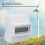 DIN Rail Digital Power Meter 35mm 220V 15(60)A LCD 3