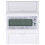 DIN Rail Digital Power Meter 35mm 220V 15(60)A LCD 15