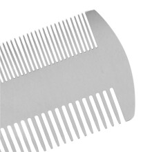 6X Dual Action Edc Credit Card Size Comb Wallet Comb Pocket Comb Anti-Static Hair Comb Beard Mustache Comb for