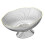 Plastic Footed Fruit Plate with Draining Hole, 25x12x13cm 12