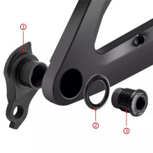Mountain Bike UDH Bicycle Rear Derailleur Bicycle Frame Thru Axle Rear Hook Bicycle Parts for P1.0