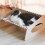 Medium Breathable Linen Cat Bed Hammock – Elevated Indoor Comfort 6