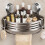 Corner Shower Shelf with Suction Cups, NoDrill Rustproof Bathroom Storage Rack, Adjustable with Hooks 3