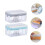 2pcs Modern Bathroom Soap Dish Set with Quick Foaming Action, Keeps Soap Dry 5