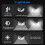 4Pack Solar Led Light Outdoor Solar Light PIR Motion Sensor Wall Light Waterproof Solar Powered Sunlight for Garden 1