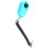 Sky Blue Dog Clicker with Black Wrist Strap and Ring Universal Training Tool 14