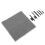 7pcs PU Box Hearing Amplifier Cleaning Tools Kit, Wax Loop & Magnet 3