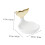 White Ceramic Soap Dish Bathroom Holder with Drainage Keeps Counters Tidy Minimalist Design 2