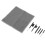 7pcs PU Box Hearing Amplifier Cleaning Tools Kit, Wax Loop & Magnet 7