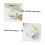 White Ceramic Soap Dish Bathroom Holder with Drainage Keeps Counters Tidy Minimalist Design 4