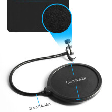 Popfilter flexibler Schwanenhals