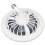 Adjustable Ceiling Fan Light 85-265V 30W with E27 Base for Home Room 11